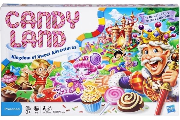 Hasbro Gaming Candy Land Kingdom of Sweet Adventures Board Game for Kids, Ages 3 & Up (Amazon Exclusive)