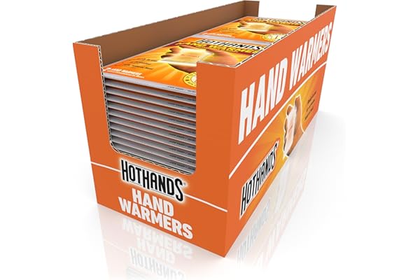 HotHands Hand Warmers - Long Lasting Safe Natural Odorless Air Activated Warmers - Up to 10 Hours of Heat - 40 Pair