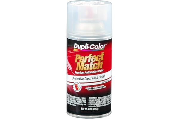 Dupli-Color EBCL01257 Clear Perfect Match Automotive Top Coat - 8 oz. Aerosol