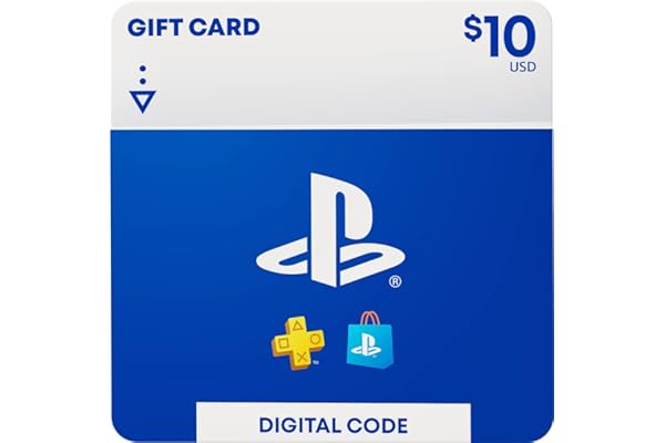 $10 -PlayStation Store Gift Card [Digital Code]