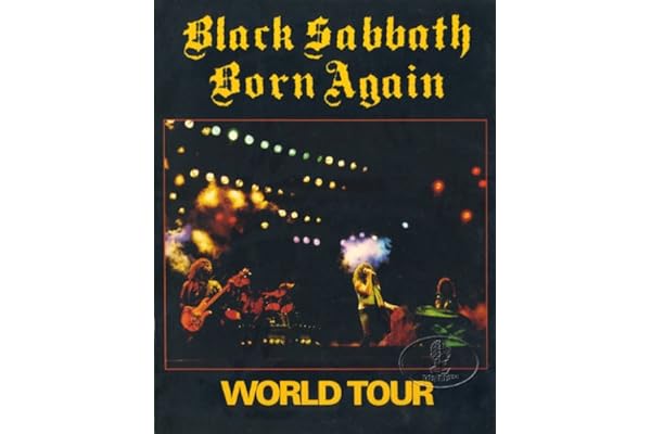 Concert Program For Black Sabbath 1982-83 Born Again Tour