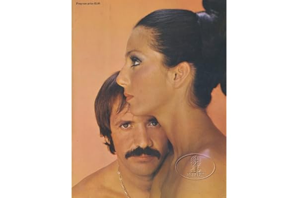 Sonny & Cher 1972-73 Tour Concert Program Programme Book