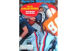 Manning, Archie 9/14/70 autographed magazine