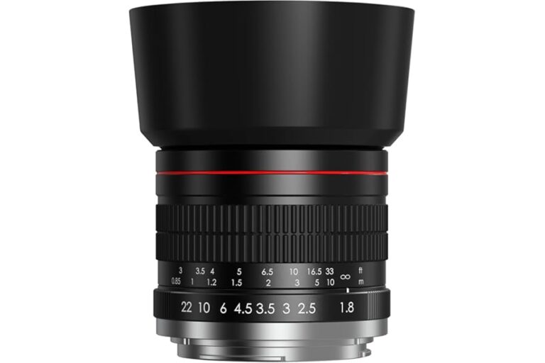 EF 85mm f1.8 Portrait Lens - MF for Canon EOS Rebel T8i/T7i/T7/T6i/T5/T3i/T3/T2i/XSi/XS/SL3/SL2/T100/90D/80D/70D/50D/5D Mark