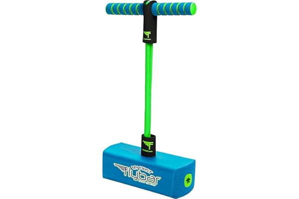Flybar My First Foam Pogo Jumper for Kids Fun and Safe Pogo Stick for Toddlers, Durable Foam and Bungee Jumper for Ages 3 and