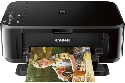 Canon Pixma MG3620 Wireless All-in-One Color Inkjet Printer with Mobile and Tablet Printing, Black