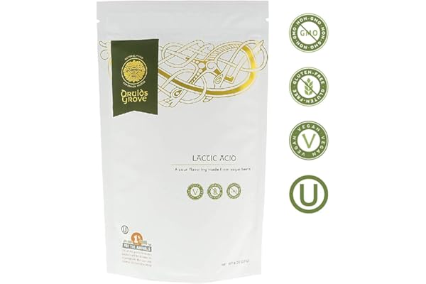 Druids Grove Lactic Acid Vegan ⊘ Non-GMO Gluten-Free OU Kosher Certified - 8 oz.
