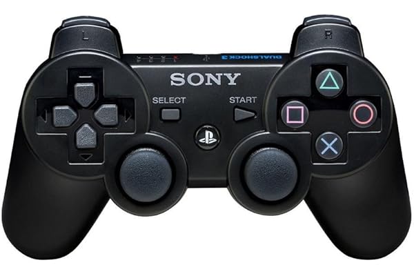 Playstation 3 Dualshock 3 Wireless Controller (Black) (Renewed)