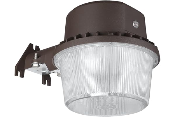 TORCHSTAR LED Barn Light, Dusk to Dawn Area Lights with Photocell, Outdoor Security Flood Lighting, ETL & FCC Listed, IP65 Wa