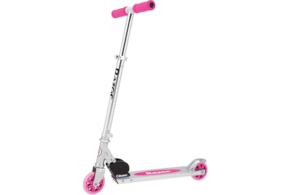 Razor A Kick Scooter for Kids - Lightweight, Foldable, Aluminum Frame, and Adjustable Handlebars