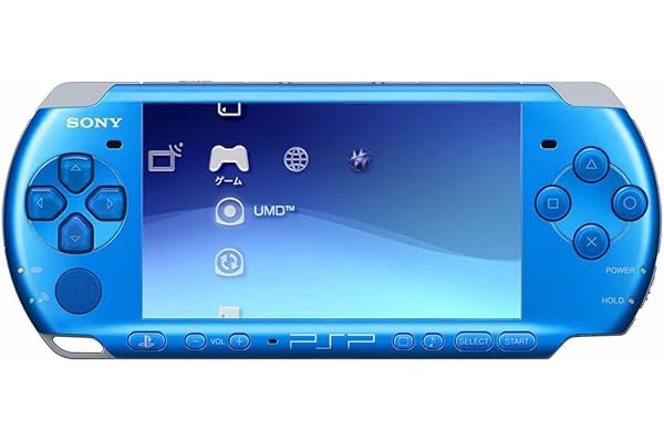 Sony Playstation Portable (PSP) 3000 Series Handheld Gaming Console System - Blue (Renewed)