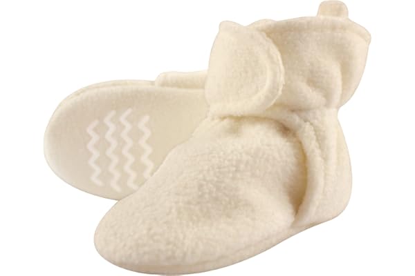 Hudson Baby Unisex-Baby Cozy Fleece Booties