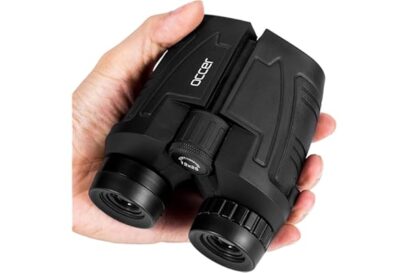 Occer 12x25 Compact Binoculars for Adults and Kids, Large Eyepiece Waterproof Binocular with Low Light Vision,High Powered Ea