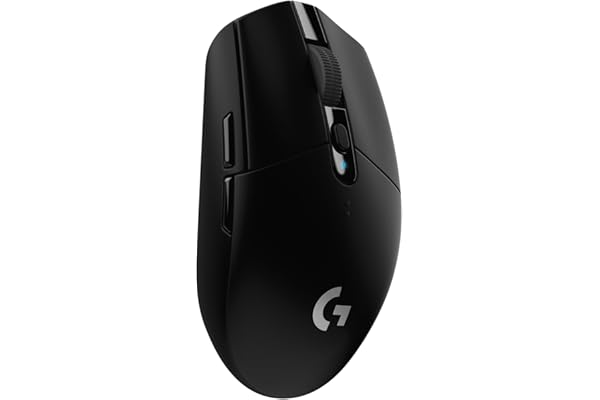 Logitech G305 LIGHTSPEED Wireless Gaming Mouse, Hero 12K Sensor, 12,000 DPI, Lightweight, 6 Programmable Buttons, 250h Batter