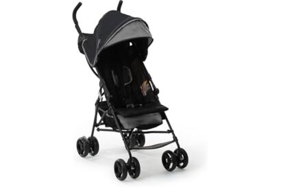 Ingenuity 3D Mini Convenience Stroller – Lightweight Stroller with Compact Fold, Multi-Position Recline, Canopy with Pop Out