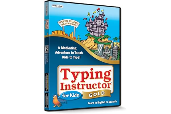Typing Instructor for Kids Gold - Typing Training for Kids to Learn to Type or Improve their Typing Skills - Teaches Keyboard