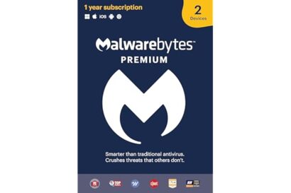 Malwarebytes Premium Software | Amazon Exclusive | 18 Months, 2 Devices (Windows, Mac OS, Android, Apple iOS, Chrome) [softwa