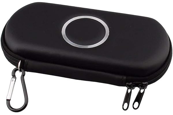 ELIATER PSP Carring Case Portable Travel Pouch Cover Zipper Bag Compatible for Sony PSP 1000 2000 3000 Game Console