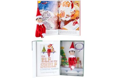 The Elf on the Shelf: A Christmas Tradition - Boy Scout Elf with Blue Eyes - Includes Artfully Illustrated Storybook, Keepsak