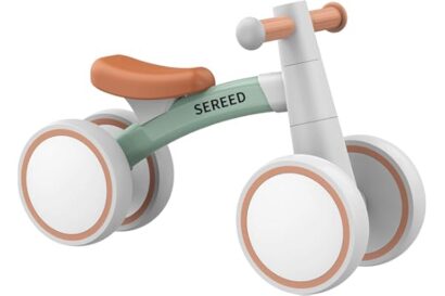 SEREED Baby Balance Bike for 1 Year Old Boys Girls 12-24 Month Toddler Balance Bike, 4 Wheels Toddler First Bike, First Birth