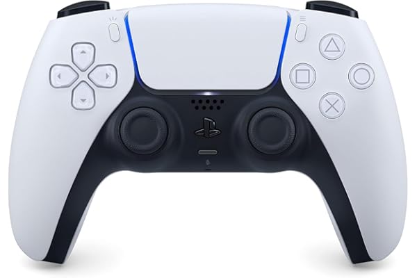 Playstation 5 DualSense Wireless Controller - White (Renewed)