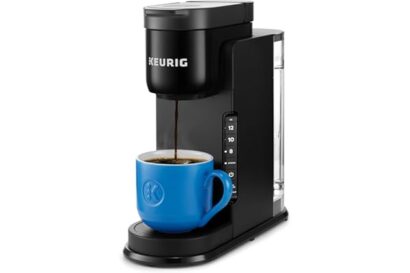 Keurig K-Express Single Serve K-Cup Pod Coffee Maker, 3 Brew Sizes, Strong Button Feature, 42oz Removable Reservoir, Black