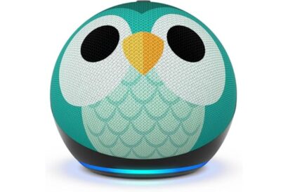 Amazon Echo Dot Kids (newest model) - Designed for kids, with Alexa+ Early Access, parental controls, Includes 1 Year of Amaz