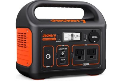 Jackery Portable Power Station Explorer 300, 293Wh Backup Battery, Solar Generator (Solar Panel Not Included) for RV Outdoors
