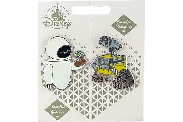 Disney Pin - Valentines - Share One/Keep One - Walle - Walle and Eve