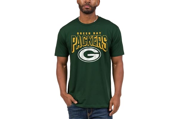 Junk Food Clothing x NFL - Unisex Adult Bold Logo - Officially Licensed Short Sleeve T-Shirt