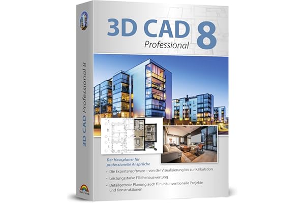 Home design and 3D construction software compatible with Windows 11, 10, 8.1, 7 - Plan and design buildings from initial roug