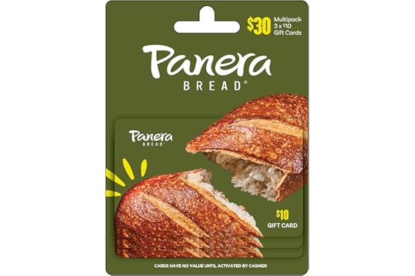 Panera Gift Cards - Multipack of 3