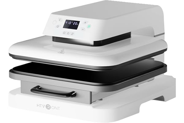 HTVRONT Auto Heat Press Machine for T Shirts - 15x15 Smart T Shirt Press Machine with Auto Release - Professional Heat Press