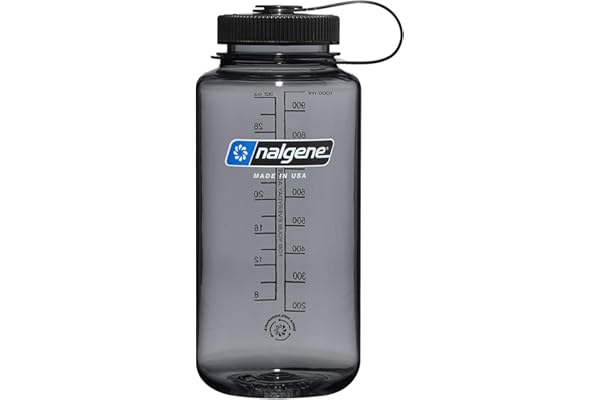 Nalgene Sustain Tritan BPA-Free Water Bottle Made with Material Derived From 50% Plastic Waste (using ISCC certified mass bal