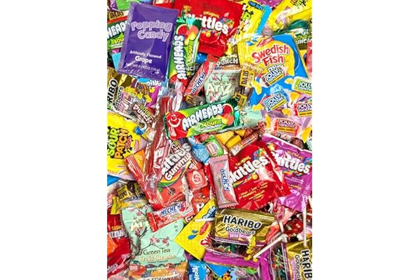 Ultimate Assorted Candy Party Mix - 2 LB Bag - Mega Variety Bulk Assortment - Individually Wrapped Candy - –Queen Jax - - Var