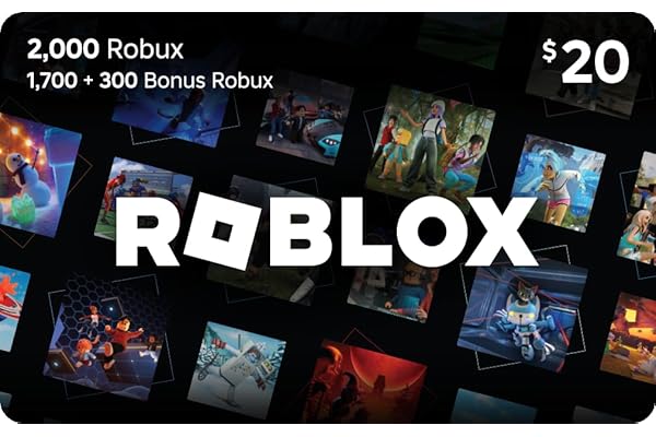 Roblox Digital Gift Card - 2,000 Robux [Includes Exclusive Virtual Item] [Digital Code]