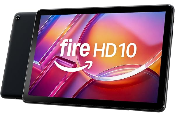 Amazon Fire HD 10 tablet, built for relaxation, 10.1" vibrant Full HD screen, octa-core processor, 3 GB RAM, 32 GB, Black