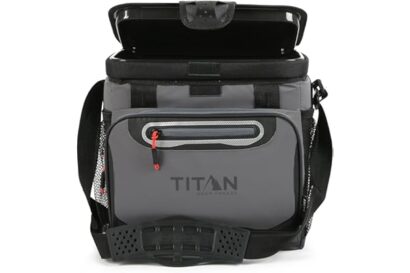 Titan by Arctic Zone Deep Freeze Cooler - Zipperless Hardbody Cooler - Deep Freeze Insulation, HardBody Liner, and SmartShelf