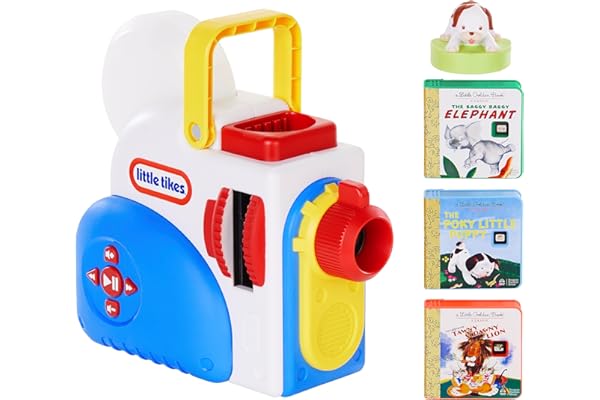 Little Tikes Story Dream Machine Starter Set, Storytime, Books, Little Golden Book, Audio Play, The Poky Little Puppy Charact