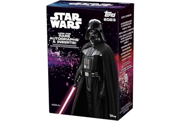 Star Wars 2023 Topps Value Box | 10 Packs Per Box
