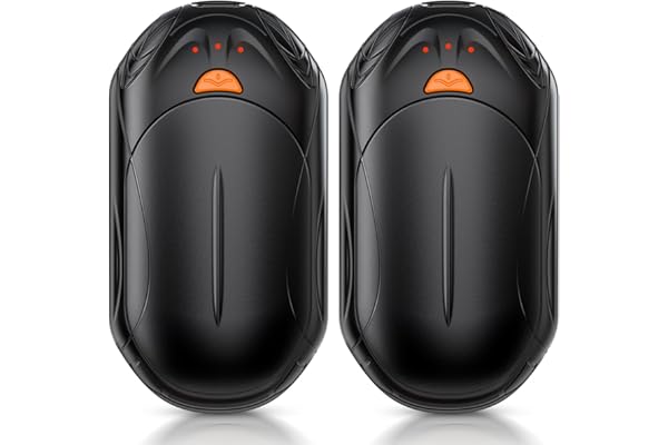 AI Hand Warmers Rechargeable 2 Pack, AI Smart Chips Electric Hand Warmers, 20Hrs Long Safe Heat, Portable Pocket Heater, Gift