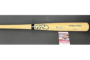 Riley Greene Detroit Tigers Autographed Signed Blonde Bat JSA Witness COA