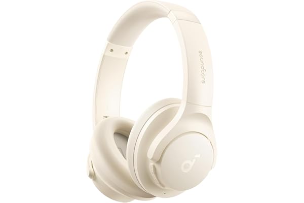 Soundcore by Anker Q20i Hybrid Active Noise Cancelling Headphones, Wireless Over-Ear Bluetooth, 40H Long ANC Playtime, Hi-Res