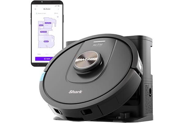 Shark UR2360S Ultra Robot Vacuum, with Matrix Clean, Precision Mapping, 30-Day Capacity HEPA Bagless Self Empty Base, Self-Cl