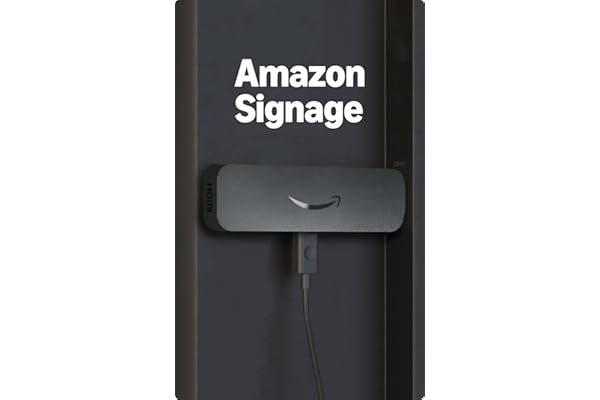 Amazon Signage Stick – Professional Digital Signage 4K Media Player – Designed for Businesses of All Sizes, Easy Setup with f