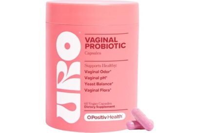 O Positiv URO Vaginal Probiotics for Women pH Balance with Prebiotics & Lactobacillus – Vaginal Health Supplement – Promote H