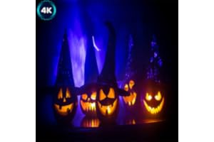 Spooky Halloween Ambience Sounds Screensaver 4K