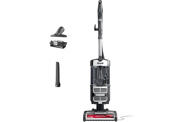 Shark UV730 Navigator Lift-Away Upright Vacuum, PowerFins HairPro Self-Cleaning Brushroll, HEPA Filter with Anti-Allergen Tec