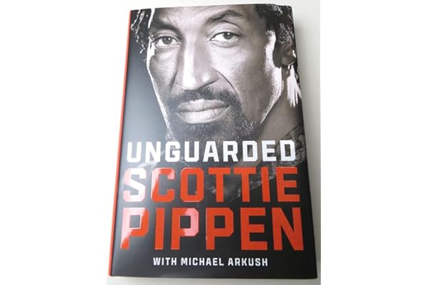 Scottie Pippen Signed Autographed Hardcover Book Unguarded Bulls JSA