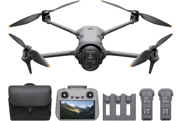 DJI Mavic 4 Pro Fly More Combo with DJI RC 2, Flagship Tri-Camera Drone with 100MP 4/3 CMOS Hasselblad Camera, 30km/18.6mi Vi
